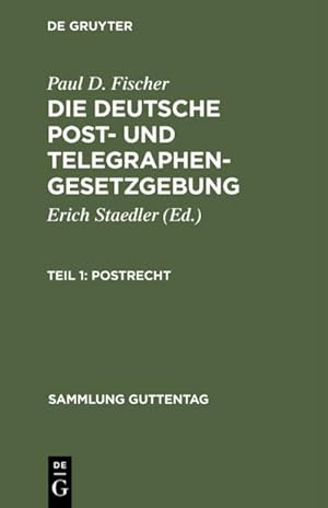 Immagine del venditore per Postrecht venduto da BuchWeltWeit Ludwig Meier e.K.