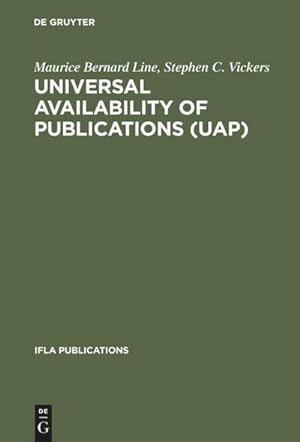 Image du vendeur pour Universal Availability of Publications (UAP) mis en vente par BuchWeltWeit Ludwig Meier e.K.