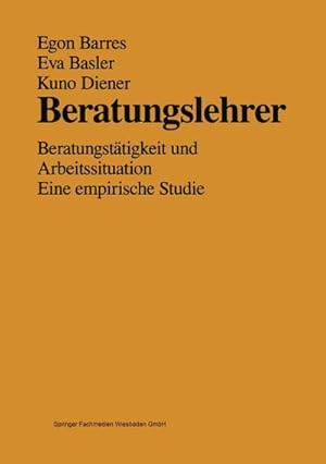 Seller image for Beratungslehrer for sale by BuchWeltWeit Ludwig Meier e.K.