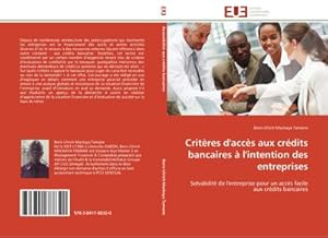 Seller image for Crit�res d'acc�s aux cr�dits bancaires � l'intention des entreprises for sale by BuchWeltWeit Ludwig Meier e.K.