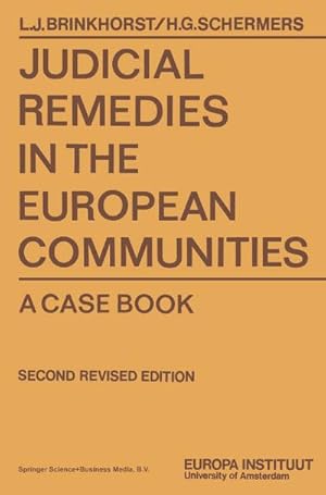 Imagen del vendedor de Judicial Remedies in the European Communities a la venta por BuchWeltWeit Ludwig Meier e.K.