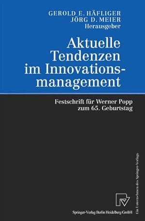 Seller image for Aktuelle Tendenzen im Innovationsmanagement for sale by BuchWeltWeit Ludwig Meier e.K.