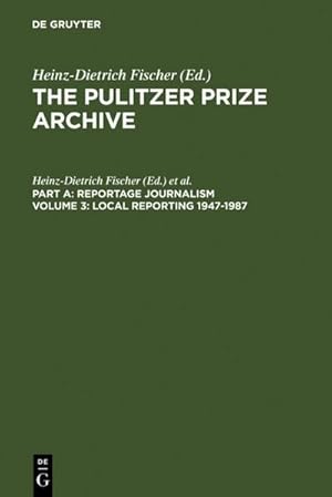 Bild des Verkufers fr Local Reporting 1947-1987 zum Verkauf von BuchWeltWeit Ludwig Meier e.K.