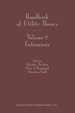 Seller image for Handbook of Utility Theory for sale by BuchWeltWeit Ludwig Meier e.K.