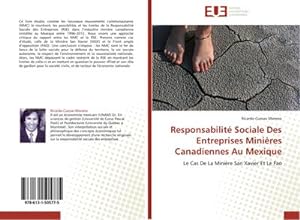 Seller image for Responsabilit Sociale Des Entreprises Minires Canadiennes Au Mexique for sale by BuchWeltWeit Ludwig Meier e.K.