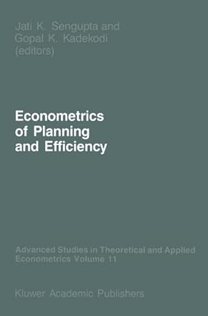 Imagen del vendedor de Econometrics of Planning and Efficiency a la venta por BuchWeltWeit Ludwig Meier e.K.