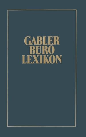 Seller image for Gabler Bro Lexikon for sale by BuchWeltWeit Ludwig Meier e.K.