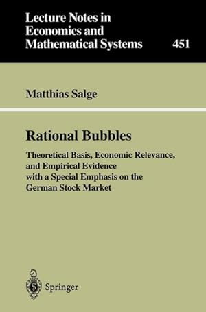 Bild des Verkufers fr Rational Bubbles zum Verkauf von BuchWeltWeit Ludwig Meier e.K.