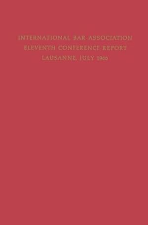 Seller image for Eleventh Conference of the International Bar Association for sale by BuchWeltWeit Ludwig Meier e.K.
