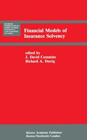 Image du vendeur pour Financial Models of Insurance Solvency mis en vente par BuchWeltWeit Ludwig Meier e.K.