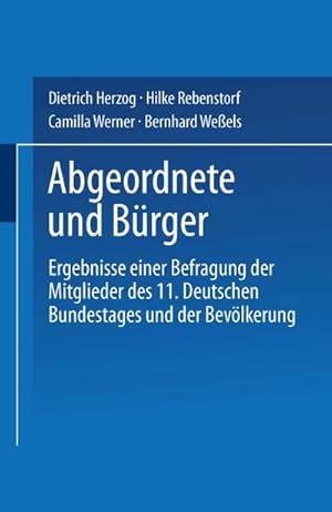Seller image for Abgeordnete und Brger for sale by BuchWeltWeit Ludwig Meier e.K.
