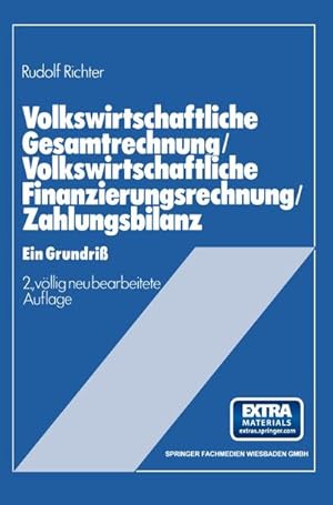 Seller image for Volkswirtschaftliche Gesamtrechnung  Volkswirtschaftliche Finanzierungsrechnung  Zahlungsbilanz for sale by BuchWeltWeit Ludwig Meier e.K.