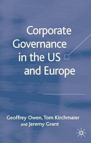 Seller image for Corporate Governance in the Us and Europe: Where Are We Now? for sale by BuchWeltWeit Ludwig Meier e.K.