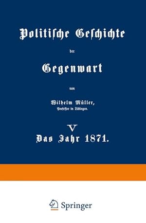 Image du vendeur pour Politische Geschichte der Gegenwart mis en vente par BuchWeltWeit Ludwig Meier e.K.