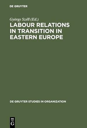 Immagine del venditore per Labour Relations in Transition in Eastern Europe venduto da BuchWeltWeit Ludwig Meier e.K.