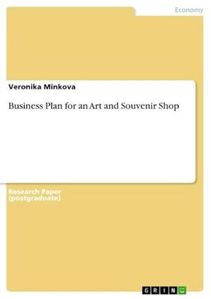 Seller image for Business Plan for an Art and Souvenir Shop for sale by BuchWeltWeit Ludwig Meier e.K.