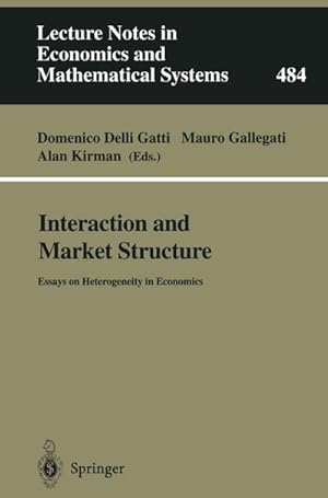 Bild des Verkufers fr Interaction and Market Structure zum Verkauf von BuchWeltWeit Ludwig Meier e.K.