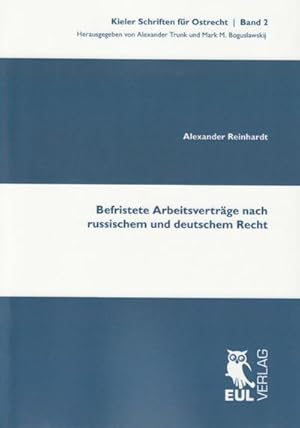 Seller image for Befristete Arbeitsvertrge nach russischem und deutschem Recht for sale by BuchWeltWeit Ludwig Meier e.K.