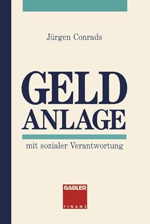 Seller image for Geld Anlage for sale by BuchWeltWeit Ludwig Meier e.K.