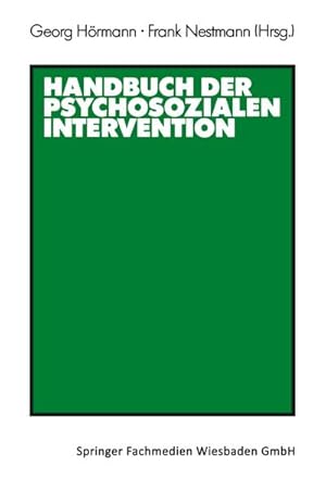 Seller image for Handbuch der psychosozialen Intervention for sale by BuchWeltWeit Ludwig Meier e.K.