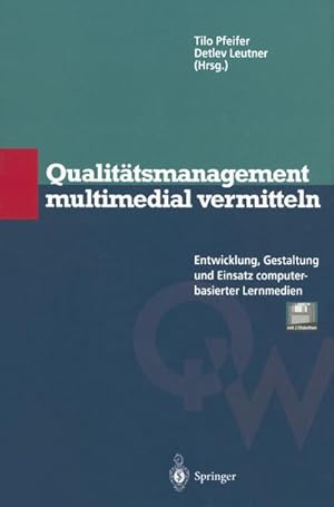 Bild des Verkufers fr Qualittsmanagement multimedial vermitteln zum Verkauf von BuchWeltWeit Ludwig Meier e.K.