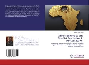 Imagen del vendedor de State Legitimacy and Conflict Resolution in African States a la venta por BuchWeltWeit Ludwig Meier e.K.