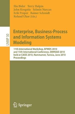 Seller image for Enterprise, Business-Process and Information Systems Modeling for sale by BuchWeltWeit Ludwig Meier e.K.