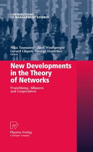 Bild des Verkufers fr New Developments in the Theory of Networks zum Verkauf von BuchWeltWeit Ludwig Meier e.K.