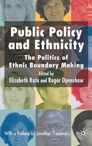 Imagen del vendedor de Public Policy and Ethnicity a la venta por BuchWeltWeit Ludwig Meier e.K.