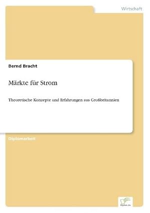 Imagen del vendedor de Mrkte fr Strom a la venta por BuchWeltWeit Ludwig Meier e.K.