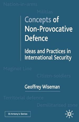 Seller image for Concepts of Non-Provocative Defence for sale by BuchWeltWeit Ludwig Meier e.K.