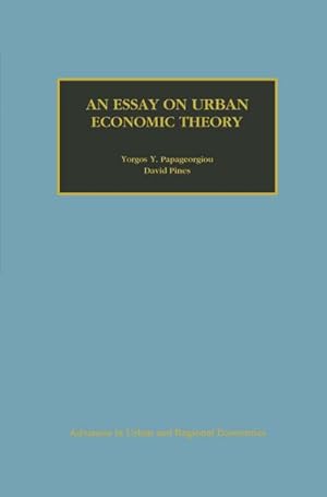 Seller image for An Essay on Urban Economic Theory for sale by BuchWeltWeit Ludwig Meier e.K.