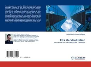 Seller image for CDS Standardization for sale by BuchWeltWeit Ludwig Meier e.K.