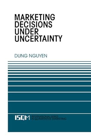 Seller image for Marketing Decisions Under Uncertainty for sale by BuchWeltWeit Ludwig Meier e.K.