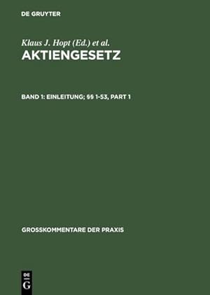 Seller image for Einleitung;  1-53 for sale by BuchWeltWeit Ludwig Meier e.K.