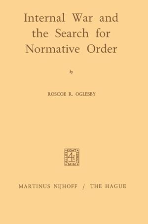 Seller image for Internal War and the Search for Normative Order for sale by BuchWeltWeit Ludwig Meier e.K.