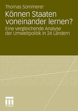 Seller image for Knnen Staaten voneinander lernen? for sale by BuchWeltWeit Ludwig Meier e.K.