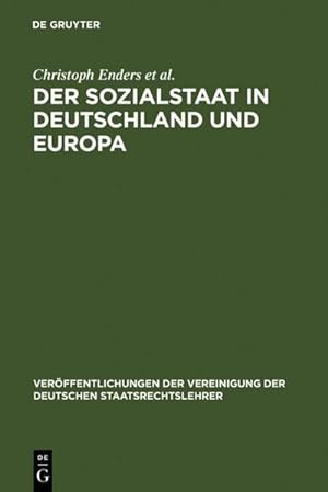 Bild des Verkufers fr Der Sozialstaat in Deutschland und Europa zum Verkauf von BuchWeltWeit Ludwig Meier e.K.