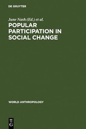 Seller image for Popular Participation in Social Change for sale by BuchWeltWeit Ludwig Meier e.K.