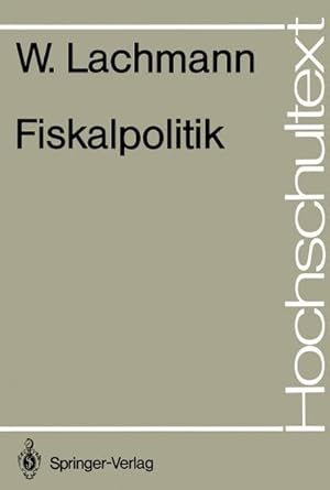 Seller image for Fiskalpolitik for sale by BuchWeltWeit Ludwig Meier e.K.