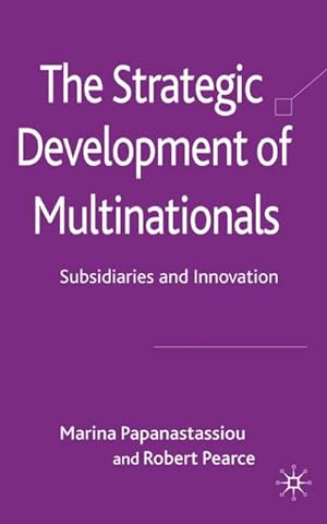 Bild des Verkufers fr The Strategic Development of Multinationals zum Verkauf von BuchWeltWeit Ludwig Meier e.K.