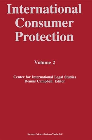 Seller image for International Consumer Protection for sale by BuchWeltWeit Ludwig Meier e.K.