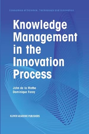 Bild des Verkufers fr Knowledge Management in the Innovation Process zum Verkauf von BuchWeltWeit Ludwig Meier e.K.
