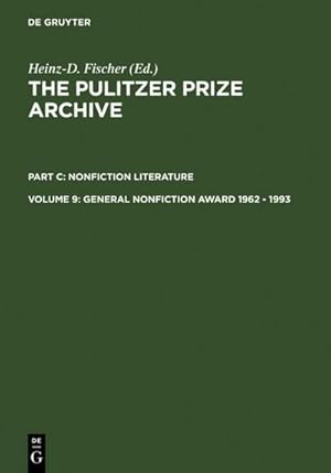 Seller image for General Nonfiction Award 1962 - 1993 for sale by BuchWeltWeit Ludwig Meier e.K.