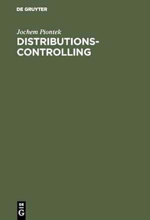 Seller image for Distributionscontrolling for sale by BuchWeltWeit Ludwig Meier e.K.