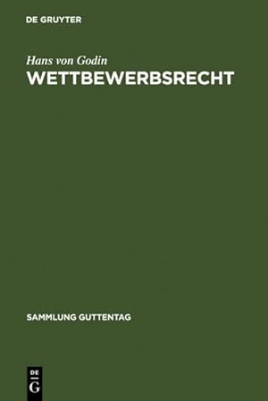 Bild des Verkufers fr Wettbewerbsrecht zum Verkauf von BuchWeltWeit Ludwig Meier e.K.