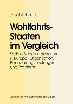Seller image for Wohlfahrtsstaaten im Vergleich for sale by BuchWeltWeit Ludwig Meier e.K.