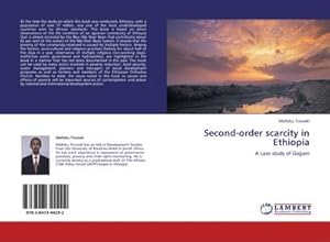 Immagine del venditore per Second-order scarcity in Ethiopia venduto da BuchWeltWeit Ludwig Meier e.K.