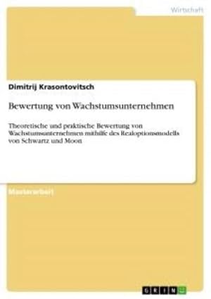 Immagine del venditore per Bewertung von Wachstumsunternehmen venduto da BuchWeltWeit Ludwig Meier e.K.