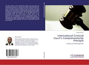 Seller image for International Criminal Courts Complementarity Principle for sale by BuchWeltWeit Ludwig Meier e.K.